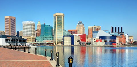 Downtown Baltimore Inner Harbor For Mobile